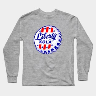 Vintage Liberty Kola Soda Bottlecap Long Sleeve T-Shirt